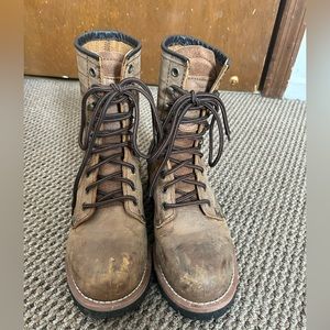 Ad Tec leather work boots